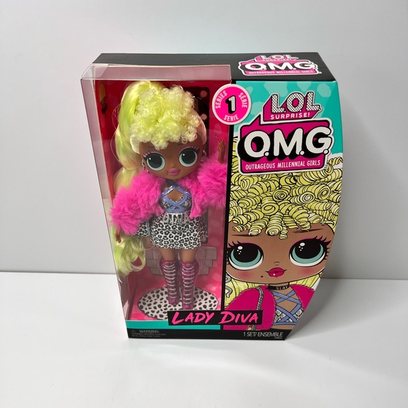 LOL Surprise OMG Lady Diva Fashion Doll Series 1 - Picture 4 of 4